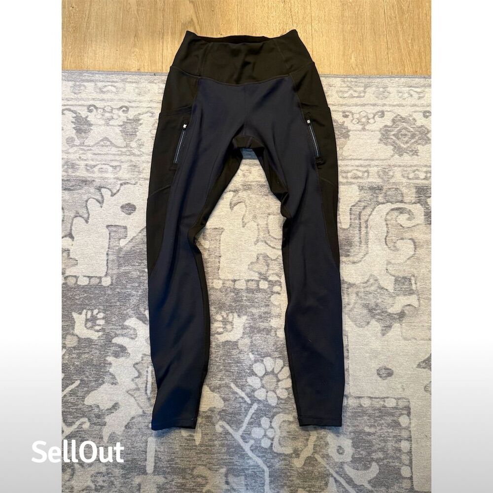 Athleta Women's XS Black Standard High-Performance Leggings Activewear